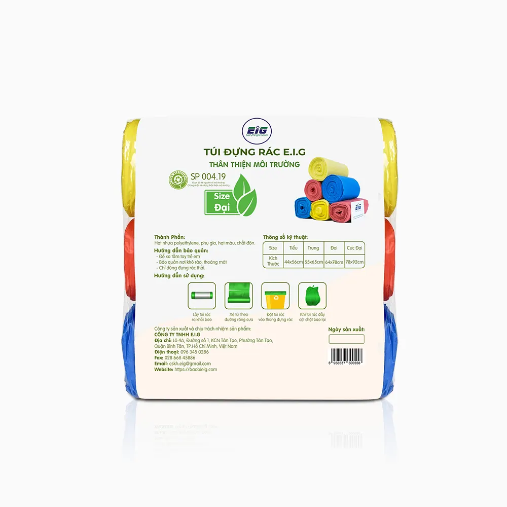Túi Đựng Rác chất Lượng Cao | Bao Bì EIG